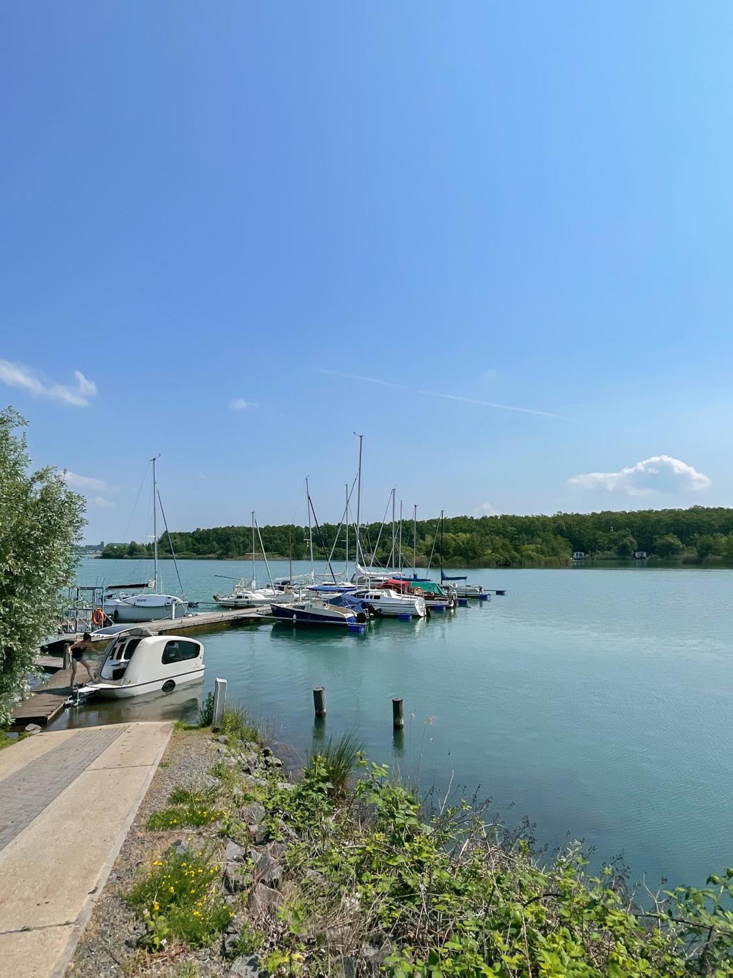 Haus Im Schilf 1 - Ferienwohnungen Am Hainer See Bei Leipzig Neukieritzsch Exterior photo
